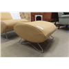 Image 4 : Chaise Lounge Chair With Ottoman