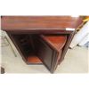 Image 4 : Liquor Cabinet w/ Lazy Susan Style Door 40" x 39" x 18"