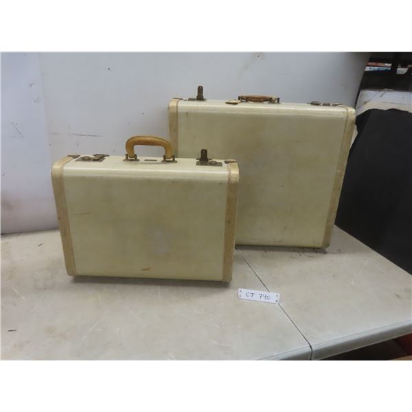 2 Vintage Suitcases