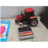 Image 2 : Fold Up Wood Stool, RC Tractor Missing Rubber Front Wheels, Kids Activity Books & Learning Cards