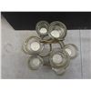Image 7 : Candle Holders, Cane, 2 Pieces Chalkware 18 X 7 And More