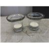 Image 8 : Candle Holders, Cane, 2 Pieces Chalkware 18 X 7 And More
