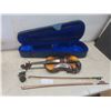 Image 1 : Violin With 2 Bows And Case