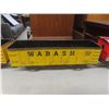 Image 7 : Model Train Pieces Track, 4 Cars, Signs And More