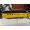 Image 8 : Model Train Pieces Track, 4 Cars, Signs And More