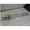 Image 1 : Decorative Sword w/ Sheath, Total Length 35"