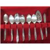 Image 2 : 38 Pieces Silverware w/ Chest