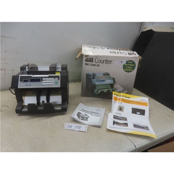 Bill Counter Model RSC-3000-CA