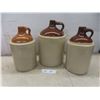 Image 1 : 3 Stoneware Finger Crocks