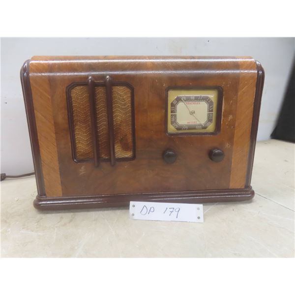 Antique Megacycles Meter Radio