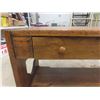 Image 11 : Antique Oak Desk 29 X 44 X 28