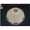 Image 7 : 3 Vintage Glass Lamp Shades, Candle