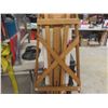 Image 3 : Antique Wood Ironing Board W/ Cover