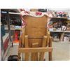 Image 4 : Antique Wood Ironing Board W/ Cover