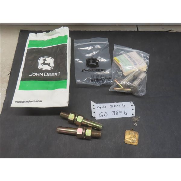 John Deere Parts: Spring, Bolts & Case Pendant W/ Chain