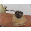 Image 14 : Vintage Milk Cream Bottles, Butter Press, Coffee Grinder, Sad Iron