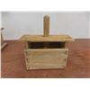 Image 9 : Vintage Milk Cream Bottles, Butter Press, Coffee Grinder, Sad Iron