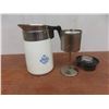 Image 10 : Corningware Coffee Pot, Meat Grinder, Butter Pat Cutter, Cheese Slicer & More