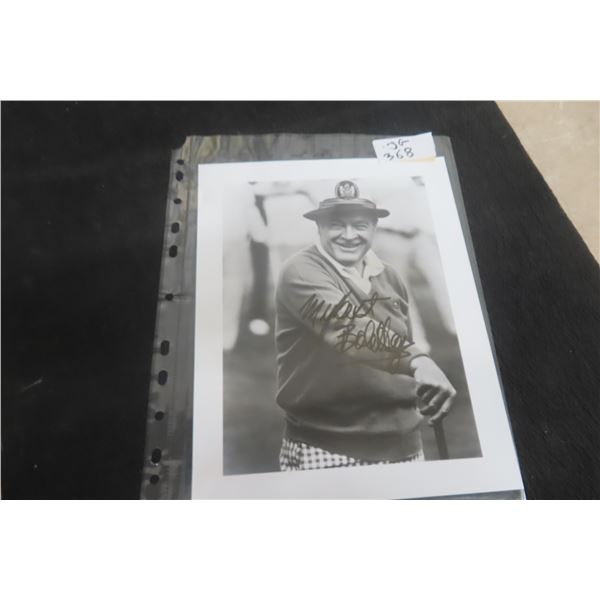 Bob Hope Autograph Photo 8" x 10"