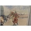 Image 2 : Frederic Remington The Emigrants Framed Print 17.25" x 26.25"
