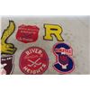 Image 2 : Box Full Of Old Felt Patches From The 50s, 60s, 70s And Past Commodore Felt Badge