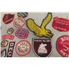 Image 5 : Box Full Of Old Felt Patches From The 50s, 60s, 70s And Past Commodore Felt Badge