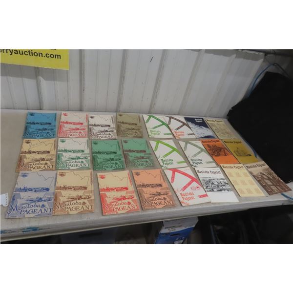 24 Manitoba Pageant Booklets With Photos And Information 1956-1979