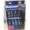 Image 2 : New Mastercraft 10 Piece Screwdriver Set And 10 Piece Nut Driver Set