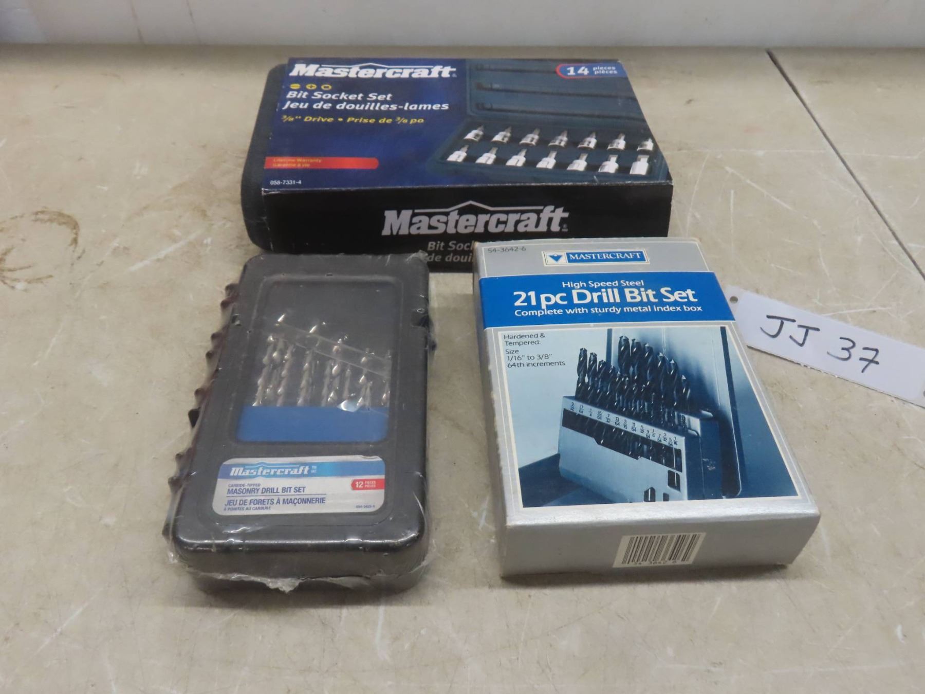 Mastercraft Bit Receiver New Mastercraft 14 Piece Bit Socket Set, 21 Piece High Speed Steel ...