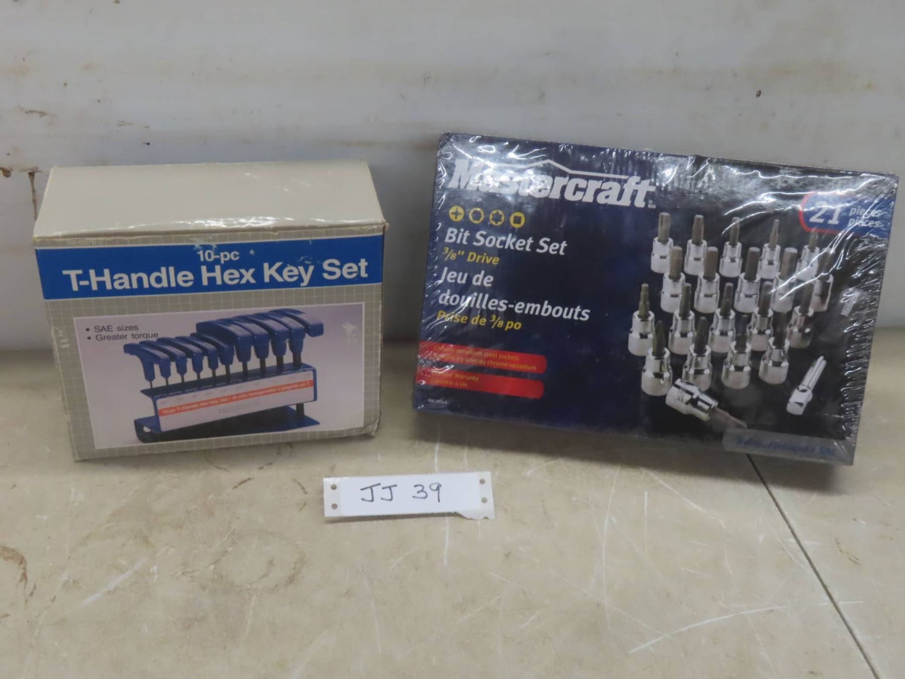 Set Clef Mastercraft New Mastercraft 10 Piece T Handle Hex Key Set And 21 Piece 3/8