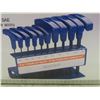Image 5 : New Mastercraft 10 Piece T Handle Hex Key Set And 21 Piece 3/8" Drive Bit Socket Set