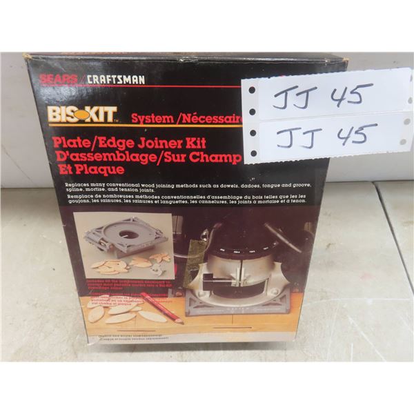 Craftsman Biscuit Plate Edge Joiner Kit