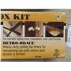 Image 7 : New: Twister 30" Ceiling Fan with Light, Ceiling Brace and Box Kit