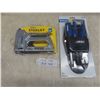 Image 1 : New: Stanley Heavy Duty Stapler, Kobalt 4 Piece Electricians Tool Kit