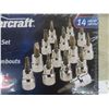 Image 4 : New Mastercraft 3/8 Drive Bit Socket Set, Chainsaw Sharpening Tool, 24 Piece Drill Bits With Tape M