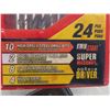 Image 6 : New Mastercraft 3/8 Drive Bit Socket Set, Chainsaw Sharpening Tool, 24 Piece Drill Bits With Tape M