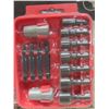 Image 4 : New: Mastercraft 14 Piece Drill And Driver System, 29 Piece Ratcheting Bit Wrench Set, 
