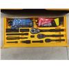 Image 2 : Stanley Professional Grade Black Chrome Socket Set and Storage Case