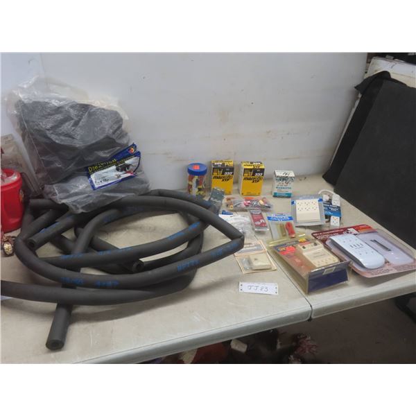 Pipe & Duct Insulation, Marrettes, Power Strip, USB And AC Charging With Surge Protector And More