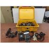 Image 1 : Pelican 1550 Case Full of RCA Jacks, Phone Wire, Speaker Wire, Microphone and More
