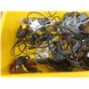 Image 3 : Pelican 1550 Case Full of RCA Jacks, Phone Wire, Speaker Wire, Microphone and More