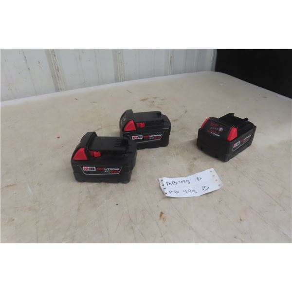 Milwaukee 48-11-1852 M18 18-Volt Lithium-Ion REDLITHIUM XC5.0 Extended Capacity Battery