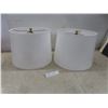 Image 1 : 2 Fabric Lamp Shades