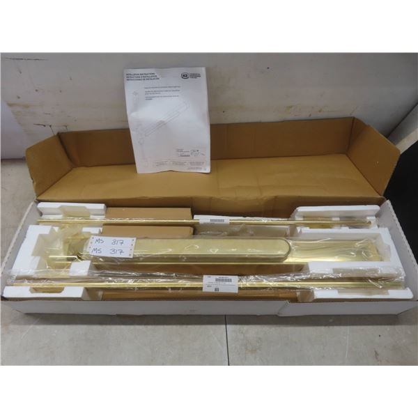 New Black & Decker Push Door Bar Gold