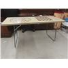 Image 4 : Fold Up Metal Game Table 28 1/2" x 60" x 24"