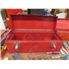 Image 2 : 2 Metal Toolboxes And Hand Tools: C Clamps, Pliers, Screwdrivers, File, Scraper