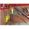 Image 4 : 2 Metal Toolboxes And Hand Tools: C Clamps, Pliers, Screwdrivers, File, Scraper