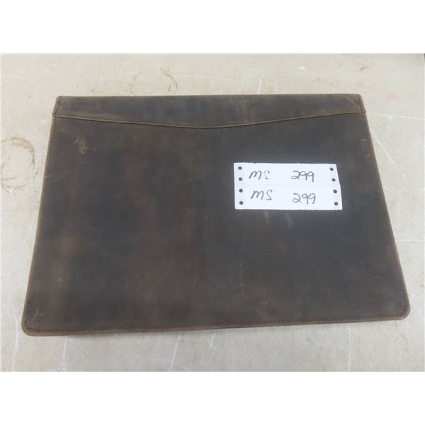 Vintage Looking Leather Portfolio