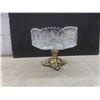 Image 5 : 10 Ruby Red Glasses, Crystal Candy Dish, Ashtrays