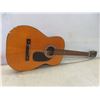 Image 2 : Saturn Acoustic Guitar Needs Some TLC, Missing 2 Strings, Damage To Face And Back